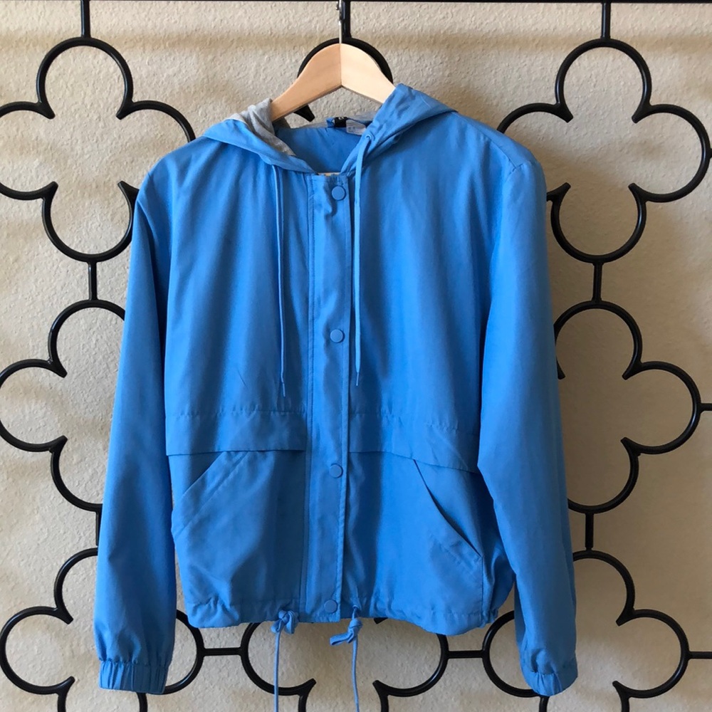 Blue Divided Lightweight Jacket Size M